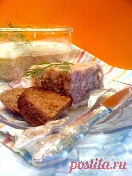 Холодец из курицы (со свиной ножкой)