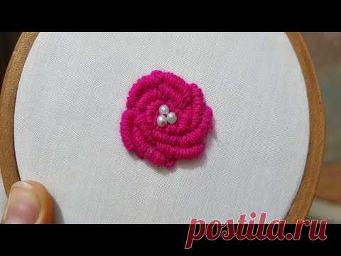 hand embroidery new design easy trick 2020 by sana hand stitch