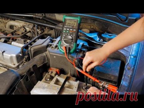 ПОИСК УТЕЧКИ ТОКА в автомобиле