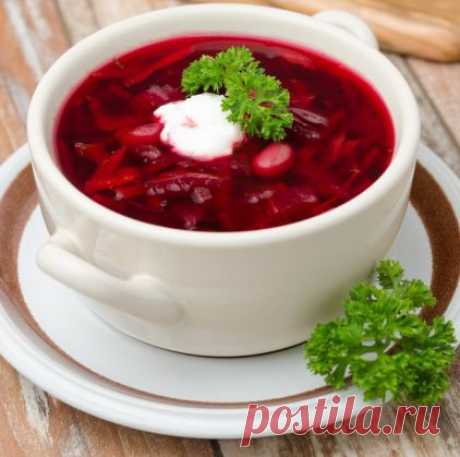 Вкусный борщ без мяса полюбят даже заядлые мясоеды!