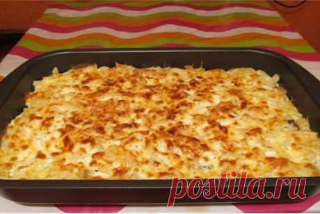 Запеканка из кабачков с грибами рецепт – Европейская кухня: Основные блюда. «Еда»