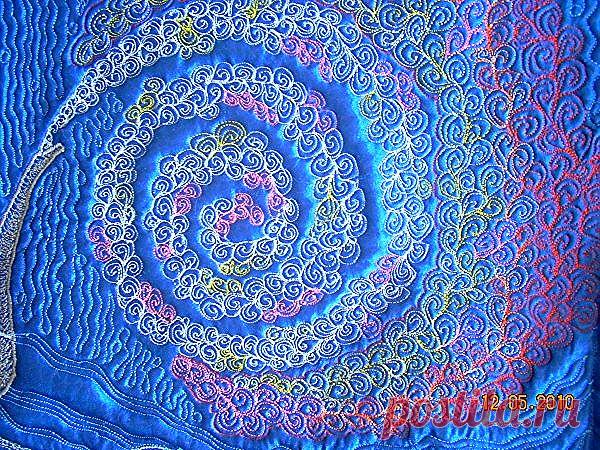 Фрагмент по картине Л.Зубовой "Свето-лунный кувшин".