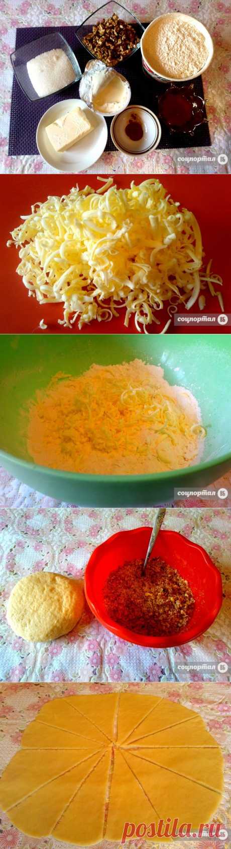 Рулетики с грецкими орехами и медом по рецепту Юлии Высоцкой