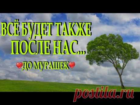 Очень сильный стих про жизнь "Все будет также после нас" Андрей Дементьев Читает Леонид Юдин