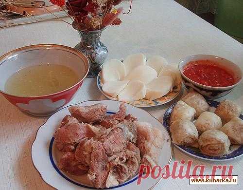 Рецепт: Даргинский хинкал