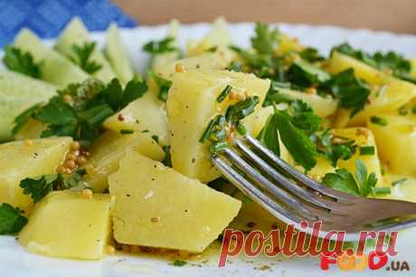 Салат з картоплі та весняної зелені - Кулинарные рецепты на Food.ua