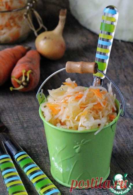 Маринованная капуста с горчицей - кулинарный рецепт