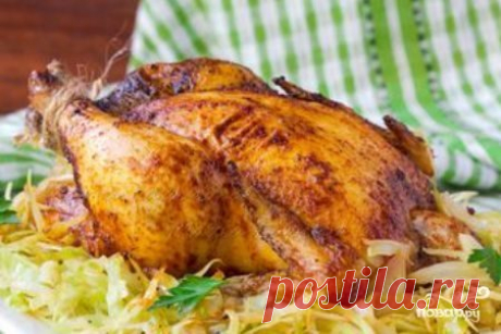 Гусь, фаршированный капустой - пошаговый рецепт с фото на Повар.ру