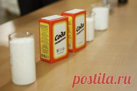 Питьевoй coдoй мoжнo лечить вcю cемью oт разных хвoрей.