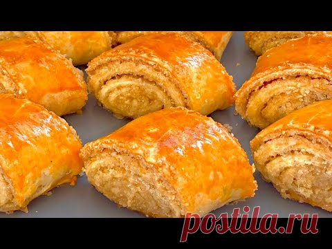 Азербайджанская Кята с орехами\Azerbaijani Gata with walnuts