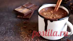 Как приготовить густой горячий шоколад с корицей на XCOFFEE.RU