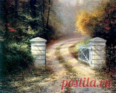 живопись Thomas Kinkade - 69 фото. Фотографии Валентин Иванов.
