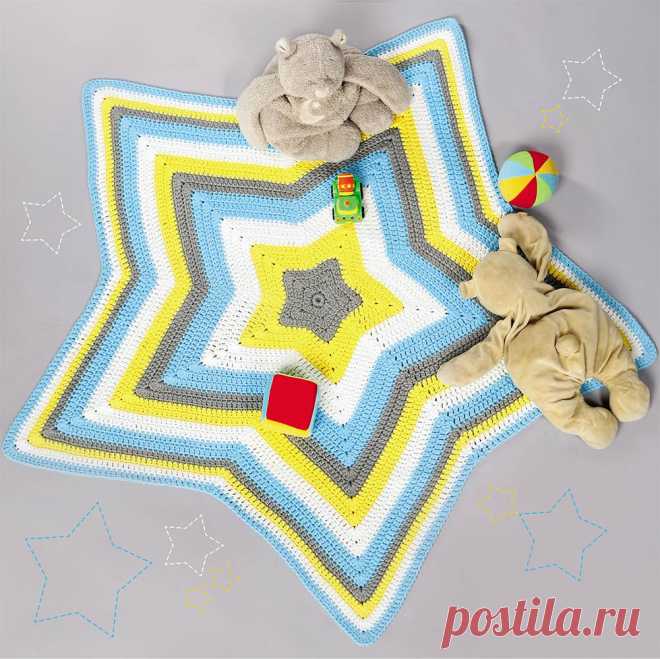 Коврик в форме звезды