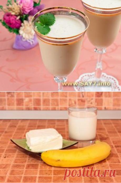 Банановый коктейль