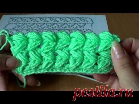 Мастера рукоделия - рукоделие для дома. Бесплатные мастер-классы, фото и видео уроки - Видео мастер-класс по вязанию крючком. Колоски из пышных столбиков
