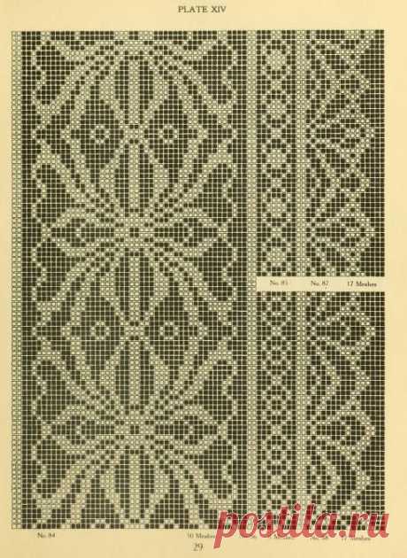 The new filet crochet book; original designs wh...