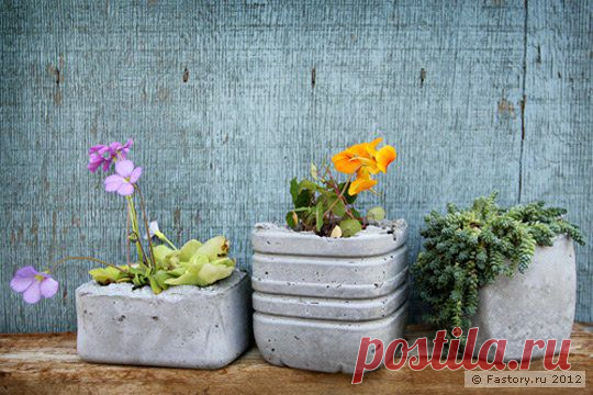 Садовые горшки своими руками | Самоцветик