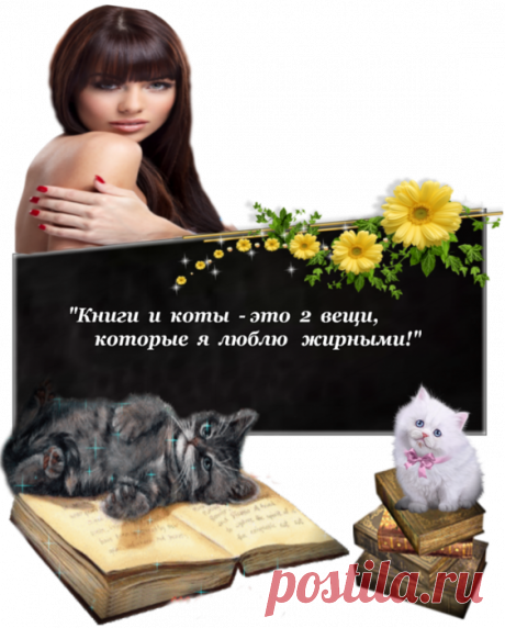 Дневник Evgenia46
&quot;Книги и коты - это  2 вещи, которые я люблю жирными!&quot;