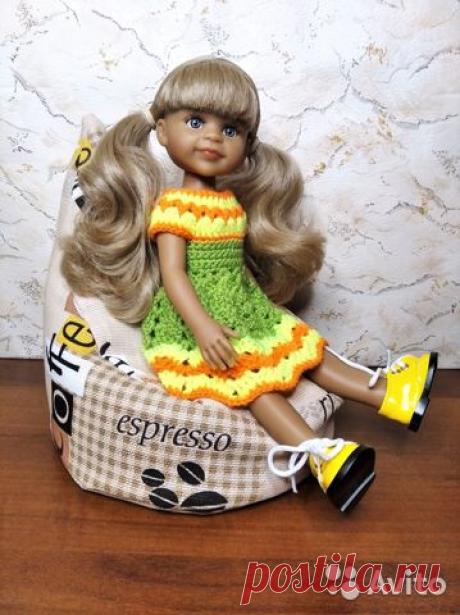 Мебель для кукол. Кресло-мешок "груша" купить в Приозерске | Личные вещи | Авито