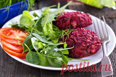Свекольные котлеты | Vegetarian.ru