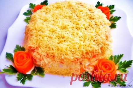 Вкусный салат по-французски