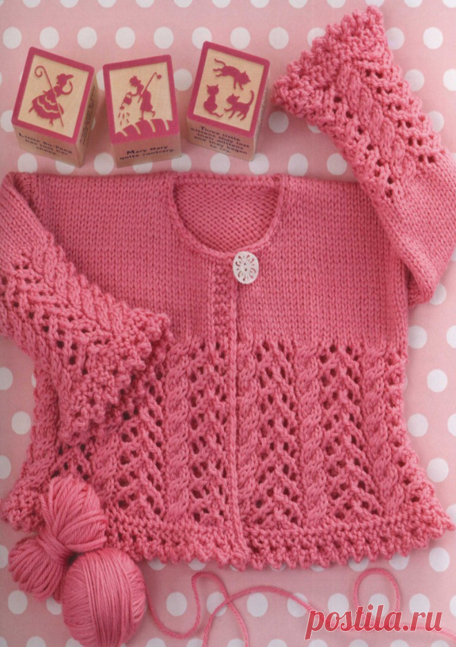 Вязание для детей спицами и крючком со схемами и описанием. - Вяжи.ру - модели 9