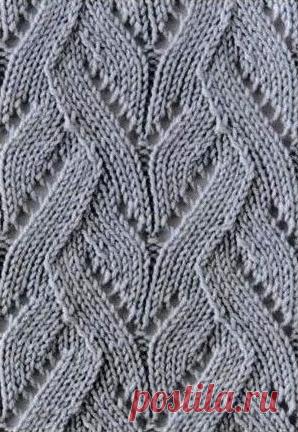 Узор спицами