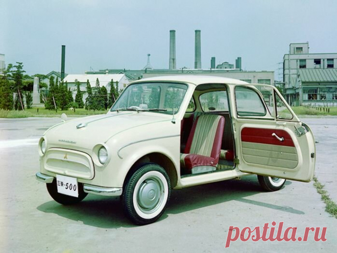 Он и в Японии «горбатый». Mitsubishi 500 или каким был «японский Запорожец» | Oldtimer weekly | Яндекс Дзен