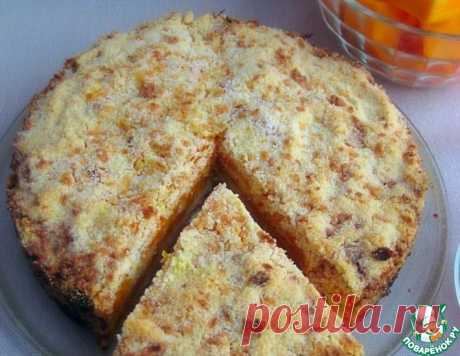 Насыпной пирог "Тыковка" – кулинарный рецепт