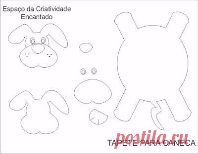 Веселые подставки под горячее. Выкройки