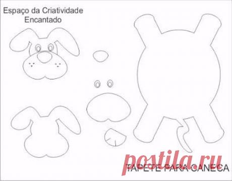 Веселые подставки под горячее. Выкройки