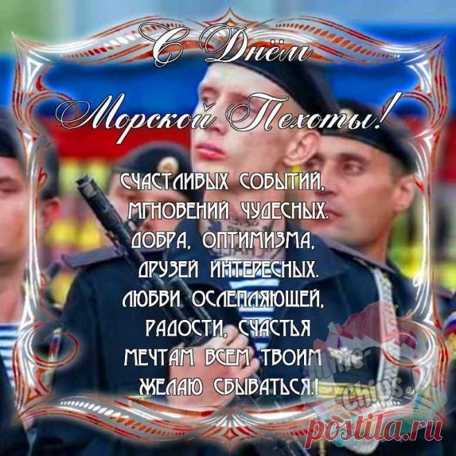 С днем морской пехоты!