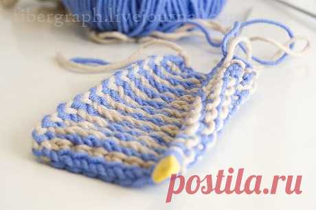 Наборный край - 4. &quot;Двухцветный набор. Наборный край с крючком. Утолщенный край&quot;. | ЖЕНСКИЙ МИР