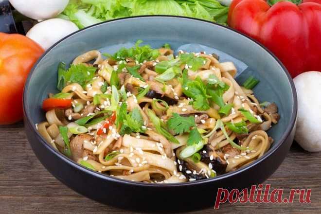15 быстрых рецептов удона с курицей