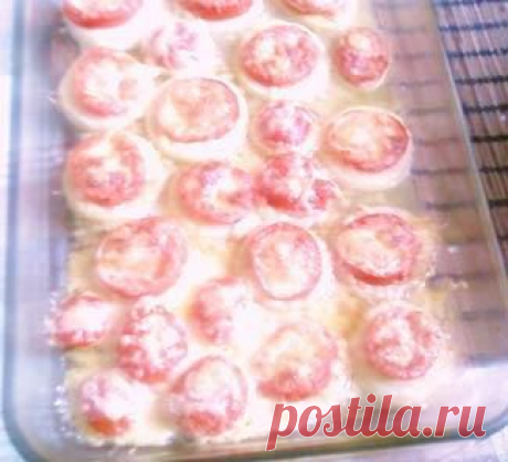 Кабачки, запеченные с помидорами и сыром, закуска. Пошаговый рецепт с фото
