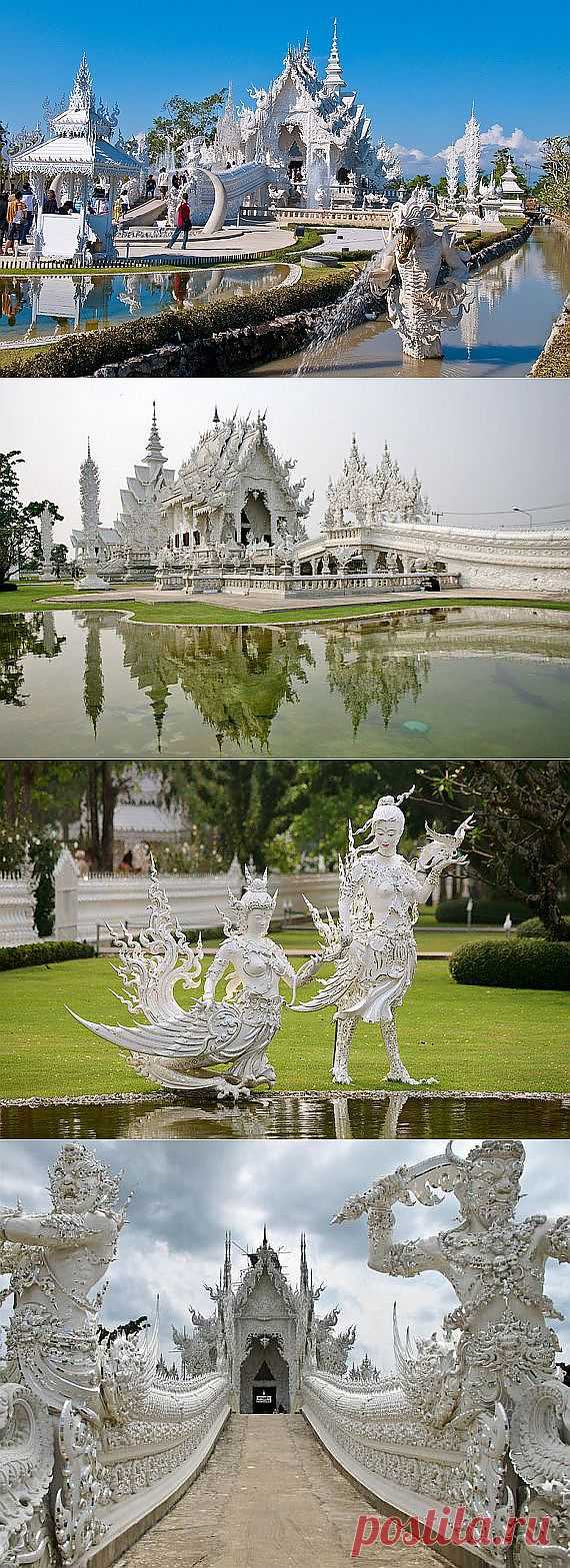 Wat Rong Khun (Ват Ронг Кхун) белый храм