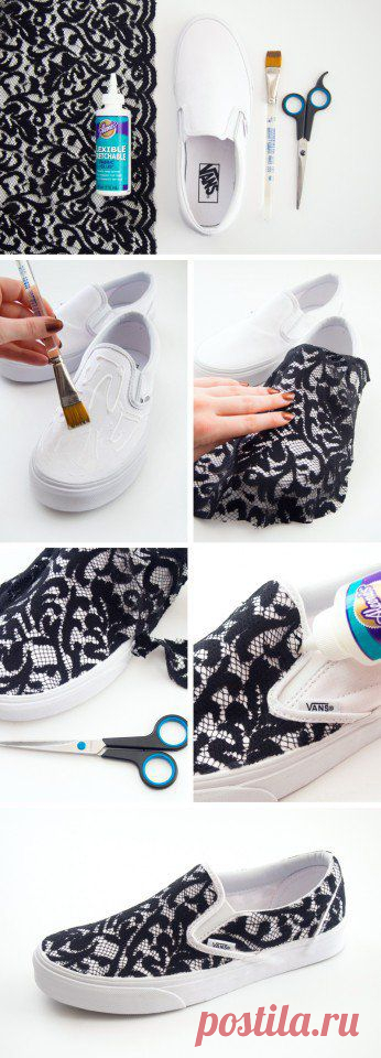 15 DIY тапки Makeover Идеи для 2015 Spring | Довольно образцов