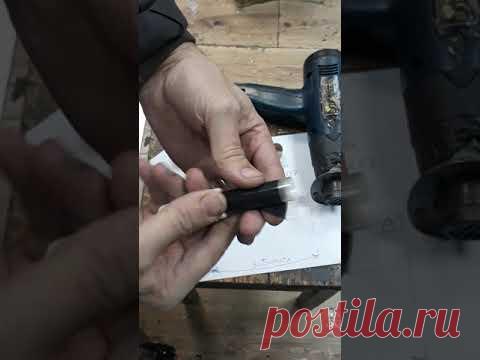 Делаем контейнер для дроби из фотопленки . Типа 