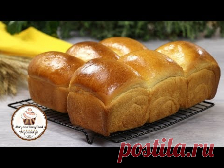 Японский молочный хлеб "Хоккайдо" (Самый лёгкий, пушистый и самый нежный хлеб!) | MaryanaTastyFood | Яндекс Дзен