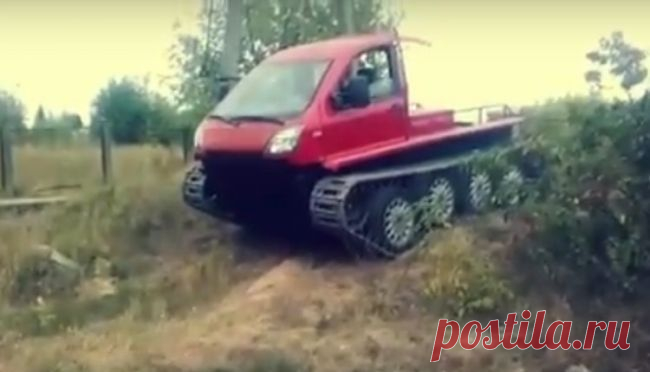 Гусеничный вездеход «Тандем Трак»
