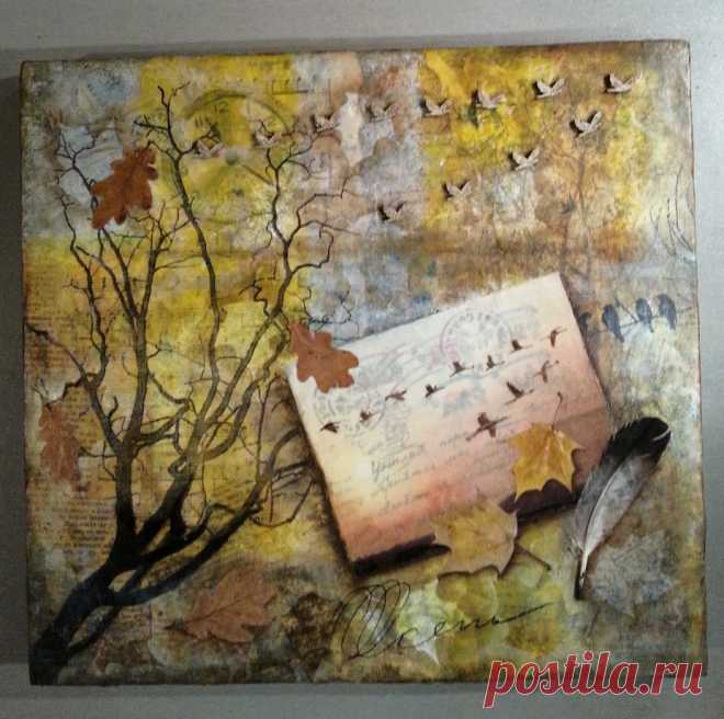 Композиция в Mixed Media