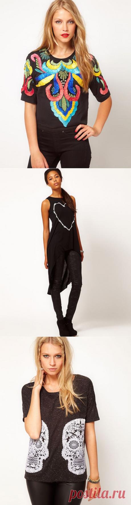 Принты от ASOS / Рисунки и надписи / Модный сайт о стильной переделке одежды и интерьера