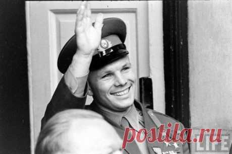 Юрий Гагарин в Лондоне. Великобритания. 1961 год. / История цивилизаций!