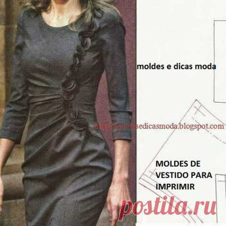 VESTIDO OCASIONAL | Moldes Dicas Moda Muito solicitado e de facto de muita utilidade este vestido ocasional é uma peça de vestuário que não dispensamos. Molde de vestido grátis. Vestido ocasional com molde para imprimir Vestido simples e belo, este modelo tem um estilo casual mas a sua elegância e charme são uma realidade indesmentível. Os…