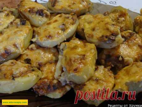 Жульен с грибами и картошкой