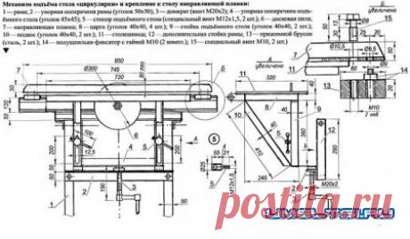 Станок деревообрабатывающий универсальный » Самоделки своими руками - сделай сам