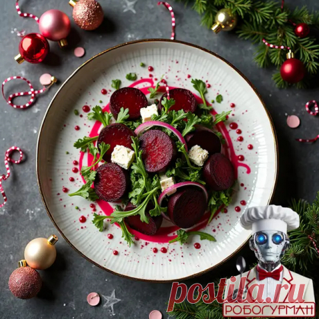 Салат с запечённой свёклой и фетой - Будет вкусно - Медиаплатформа МирТесен