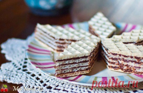 Как приготовить вафельный торт