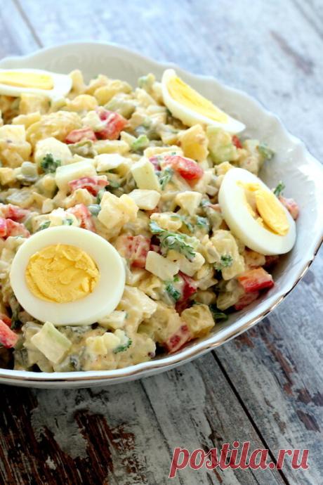 Картофельный салат от Марты Стюарт