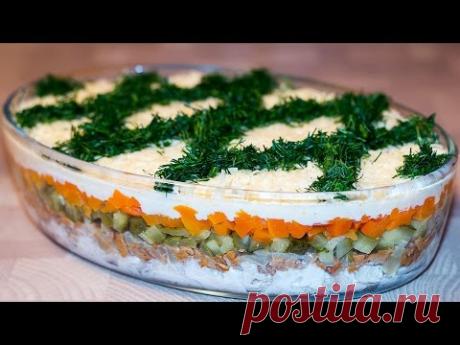 Салат с куриной грудкой и грибами | Chicken &amp; Mushrooms Salad - YouTube